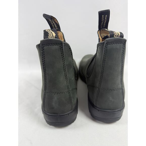 Blundstone 587 Rustic Black Chelsea Boots New Box Women 9.5 Men 7.5 main image 12